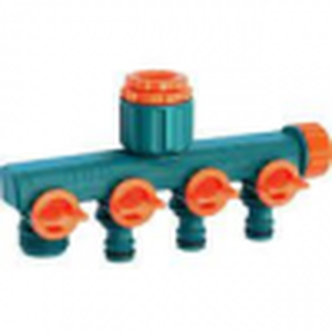 РАЗКЛОНИТЕЛ С 4 ИЗХОДА ЗА КРАН 3/4“ 1/2“ 1“